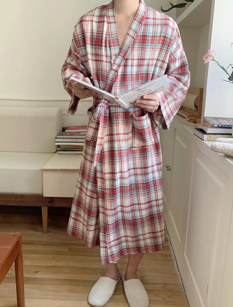 Plaid Flannel Robe