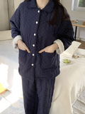 Polka Dot Quilted Loungewear