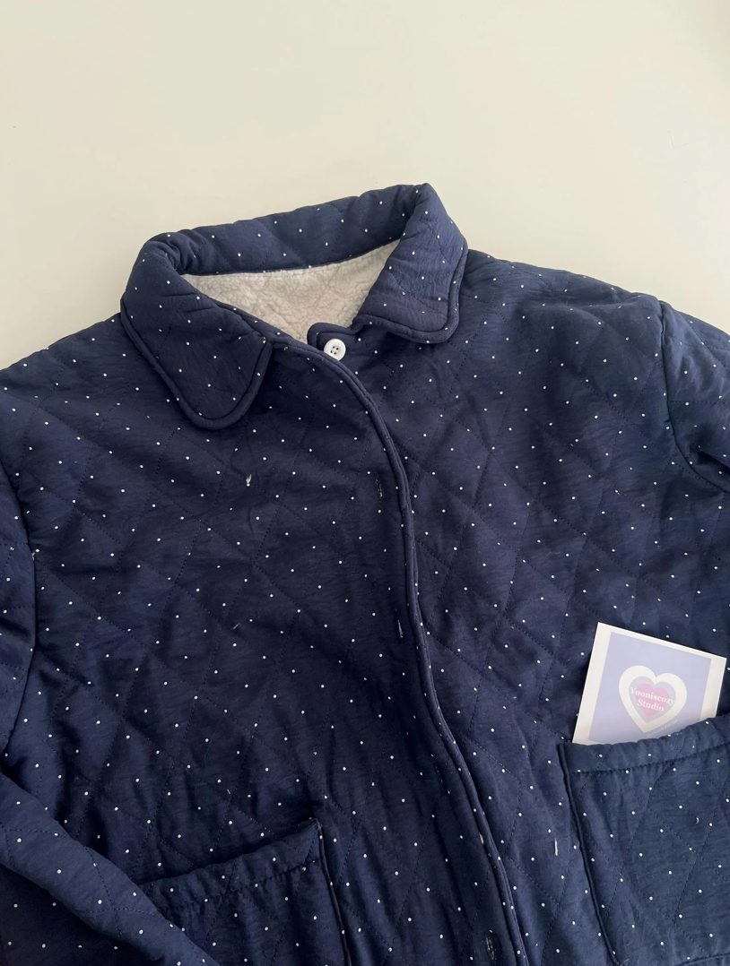Polka Dot Quilted Loungewear