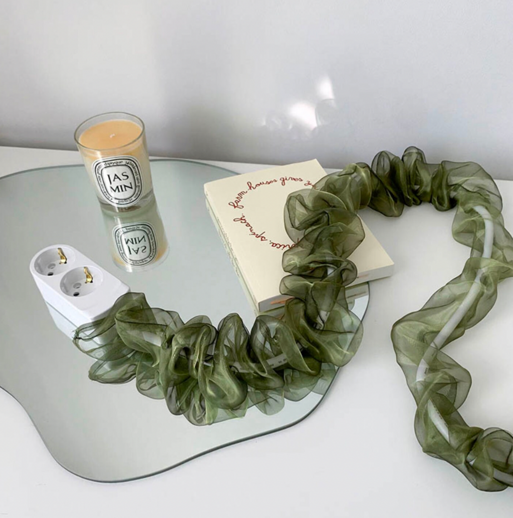 9ft Handmade Organza Cable Cover