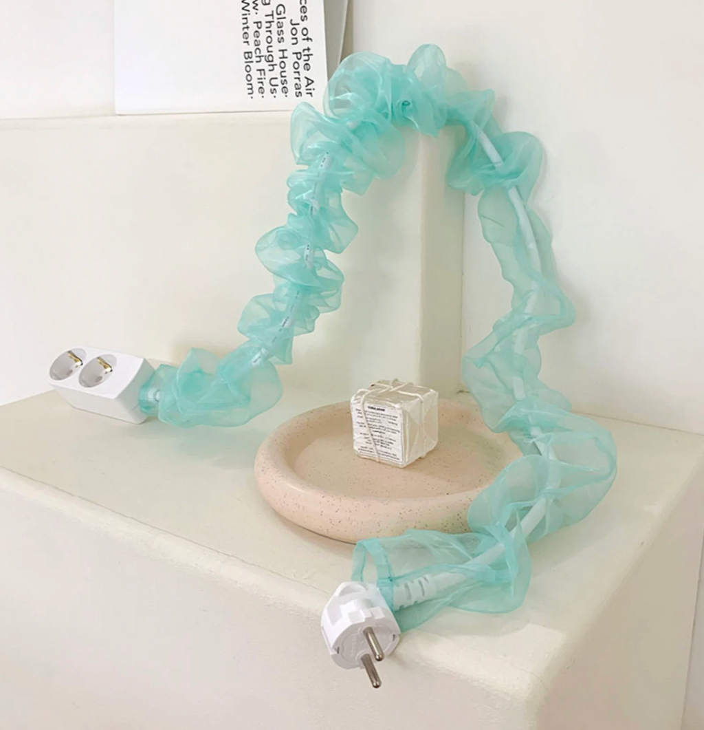 9ft Handmade Organza Cable Cover