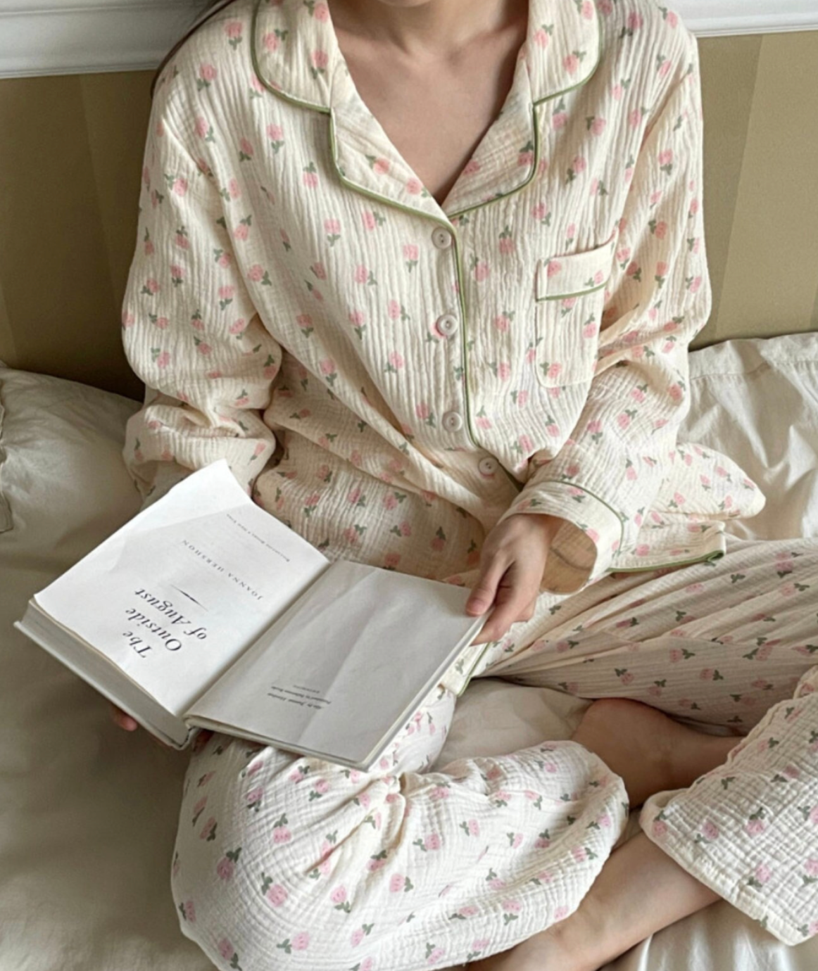 Pink Tulip Organic Cotton Pajamas