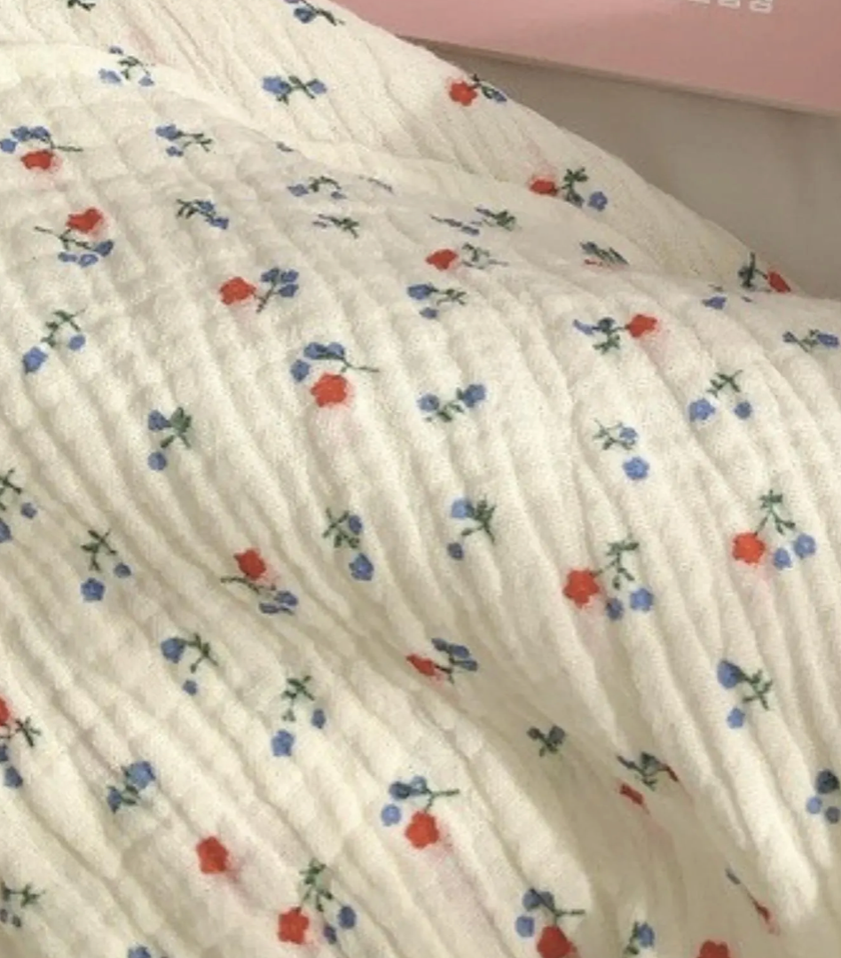 Floral Cotton Pajama Set & Nightgown
