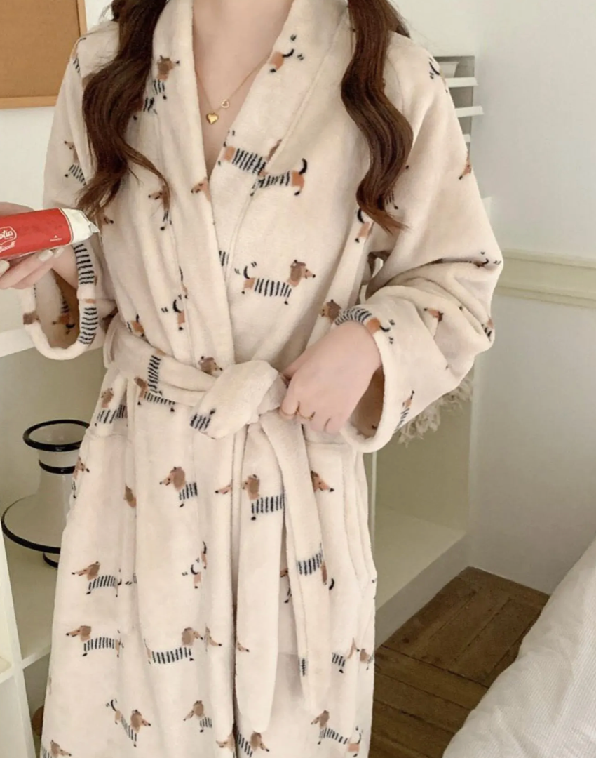 Dachshund Soft Fluffy Robes