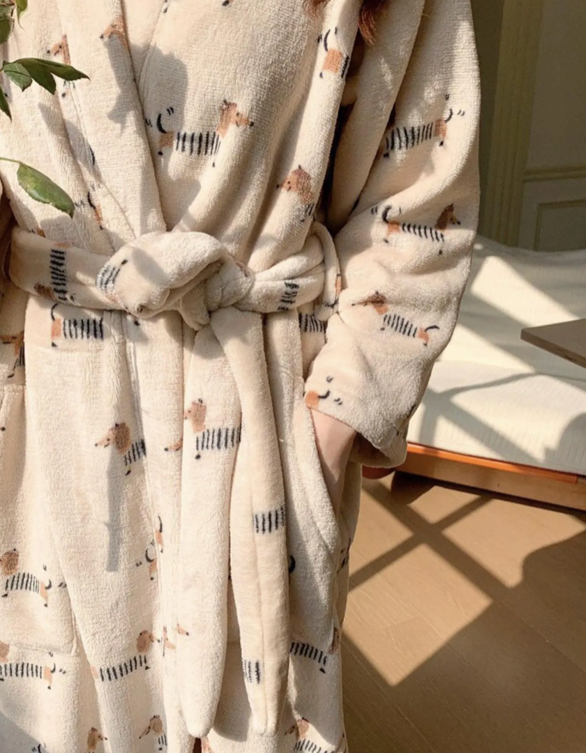 Dachshund Soft Fluffy Robes