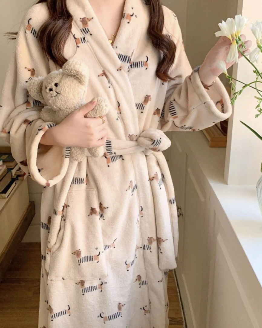 Dachshund Soft Fluffy Robes