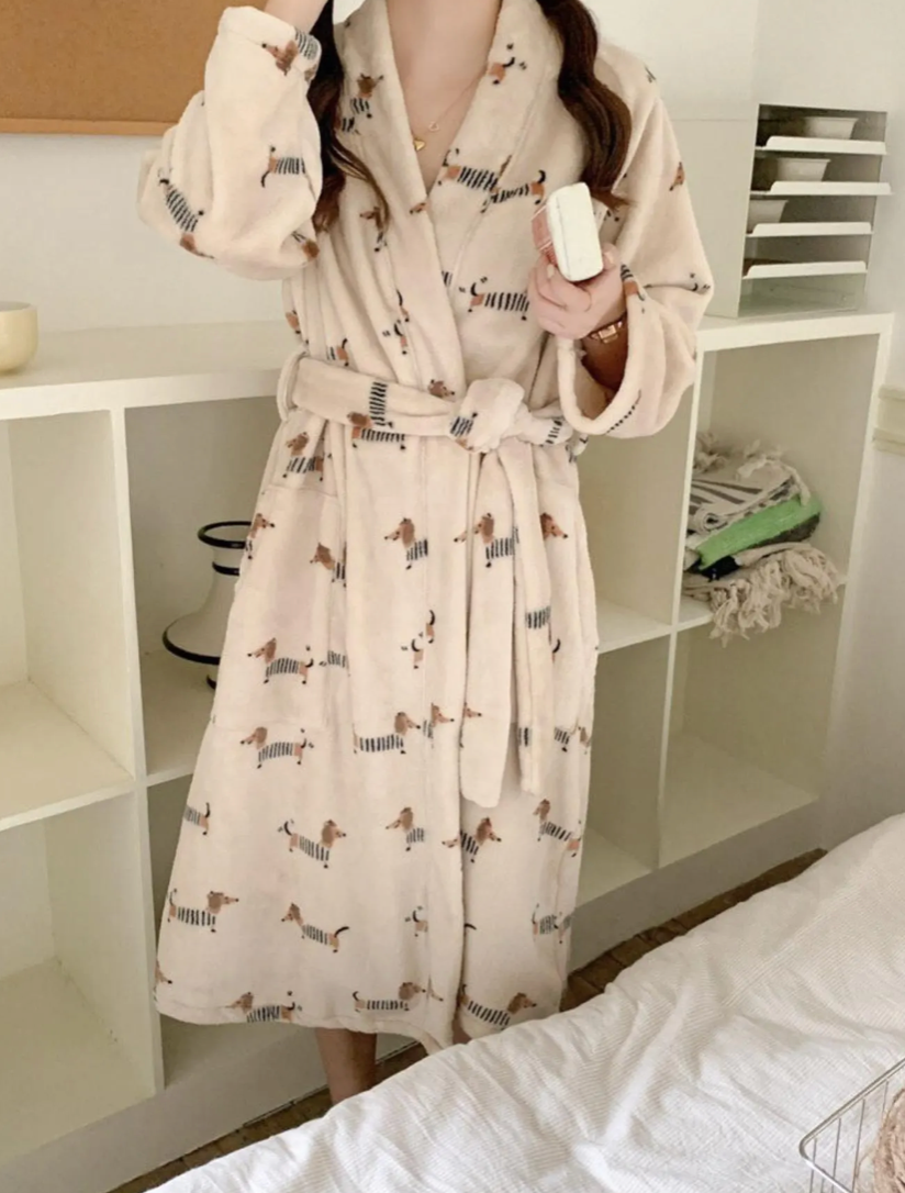 Dachshund Soft Fluffy Robes
