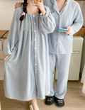 Soft Fleece Couple Pajama Set & Nightgown